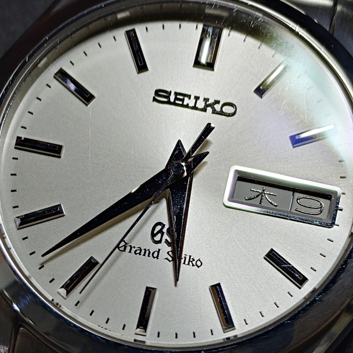 グランドセイコー SBGT005 9F83-9A30 デイデイト クオーツ 2002年製 USED Seiko