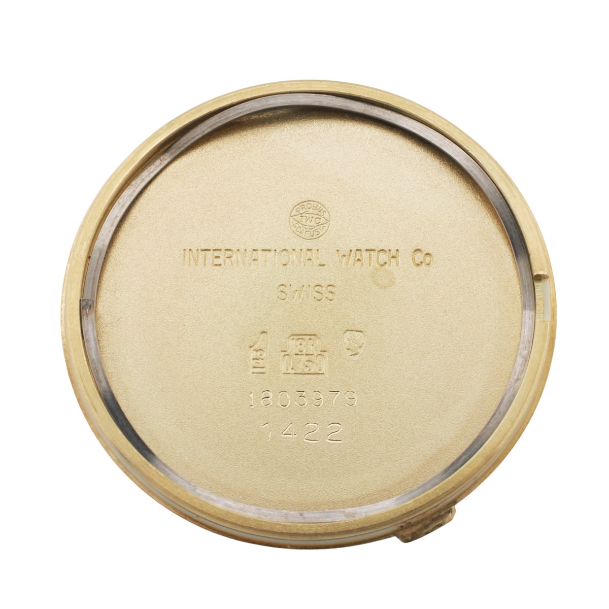 IWC K18（18金） Ref.1422 ラウンド型 Cal.403 手巻き OH済 1970年製