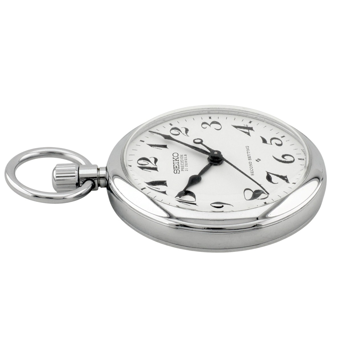 セイコー プレシジョン 懐中時計 6110-0010 Cal.6110A 21石 手巻 OH済