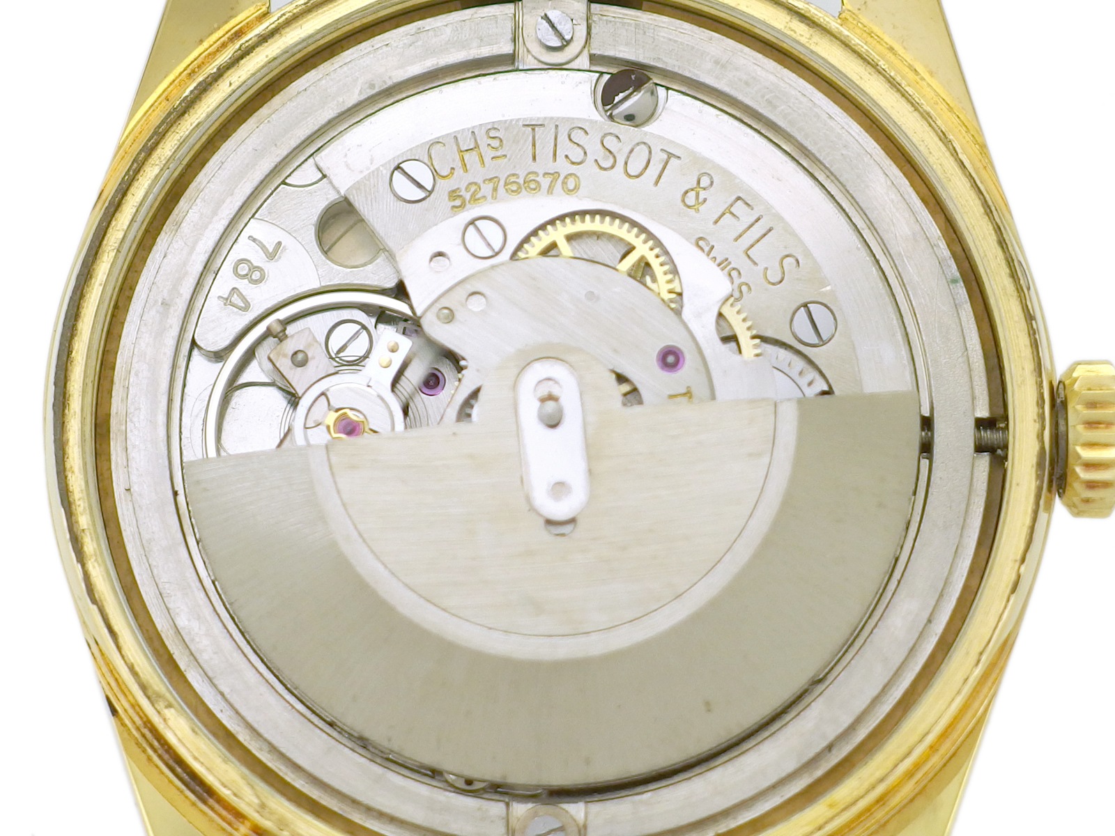 ティソ VISODATE（ヴィソデイト） シースターRef.43501 金メッキケース Cal.784 自動巻 OH済 1962年製　TISSOT