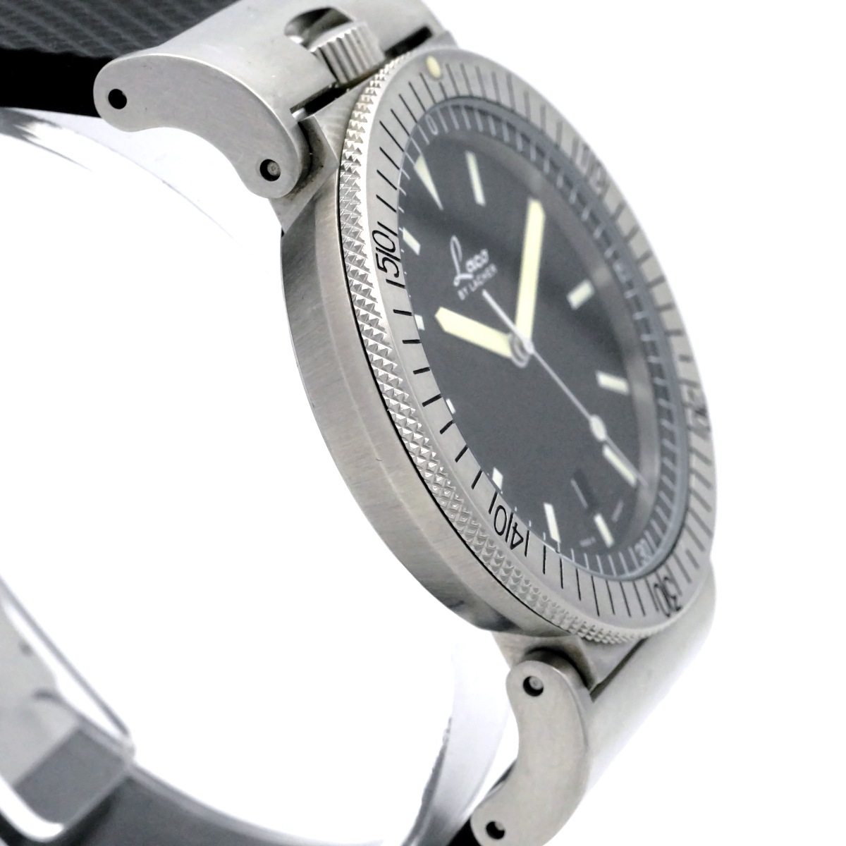 Laco by LACHER ラコ ネイビーシリーズ デイト 40mm ETA955.112 クオーツ USED