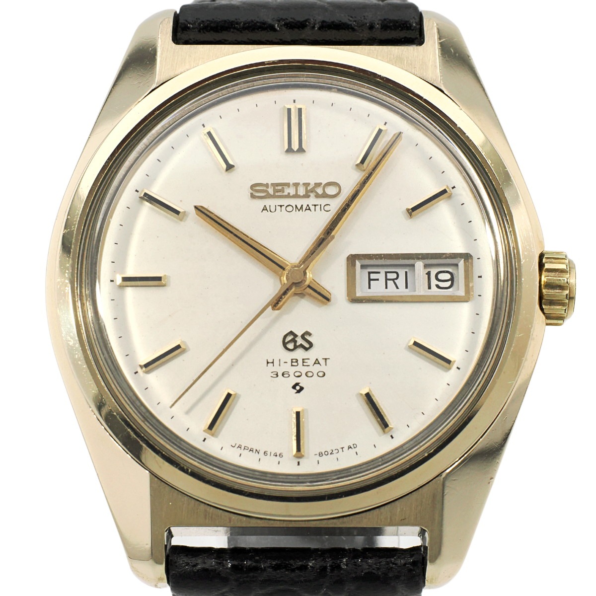 グランドセイコー 6146-8000 後期型 キャップゴールド 10振動 自動巻 OH済 昭和44年/1969年製 GrandSeiko
