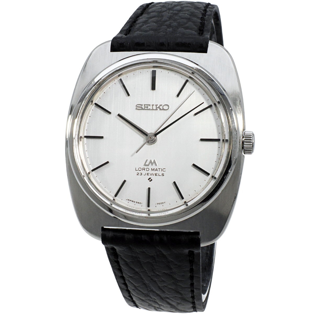 セイコー ロードマチック 5601-7010 クッション型ケース ノンデイト 自動巻 OH済 昭和45年/1970年製