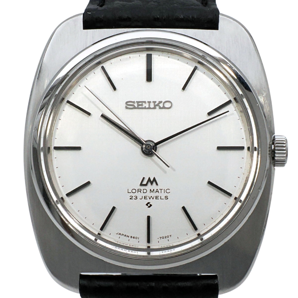 セイコー ロードマチック 5601-7010 クッション型ケース ノンデイト 自動巻 OH済 昭和45年/1970年製