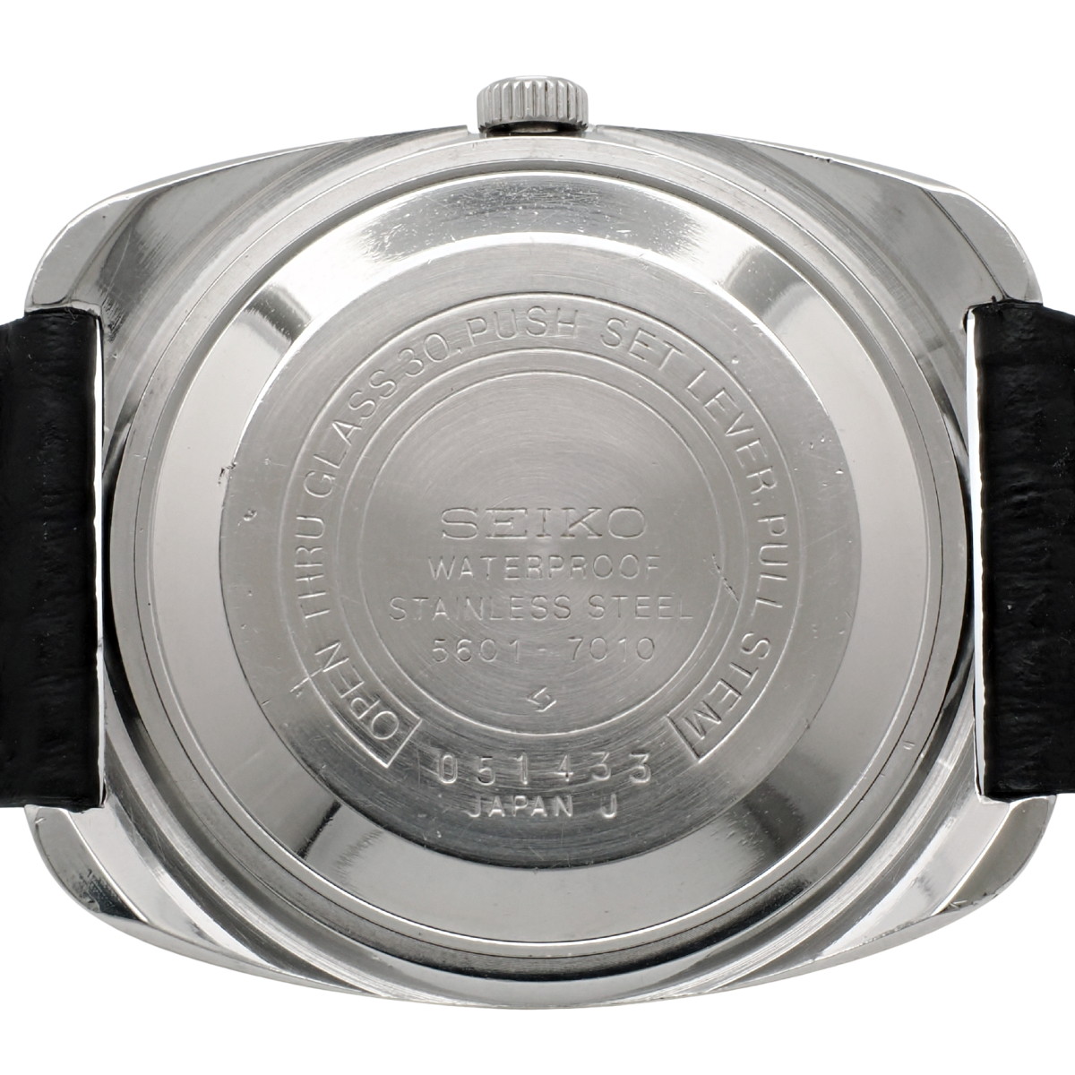 セイコー ロードマチック 5601-7010 クッション型ケース ノンデイト 自動巻 OH済 昭和45年/1970年製