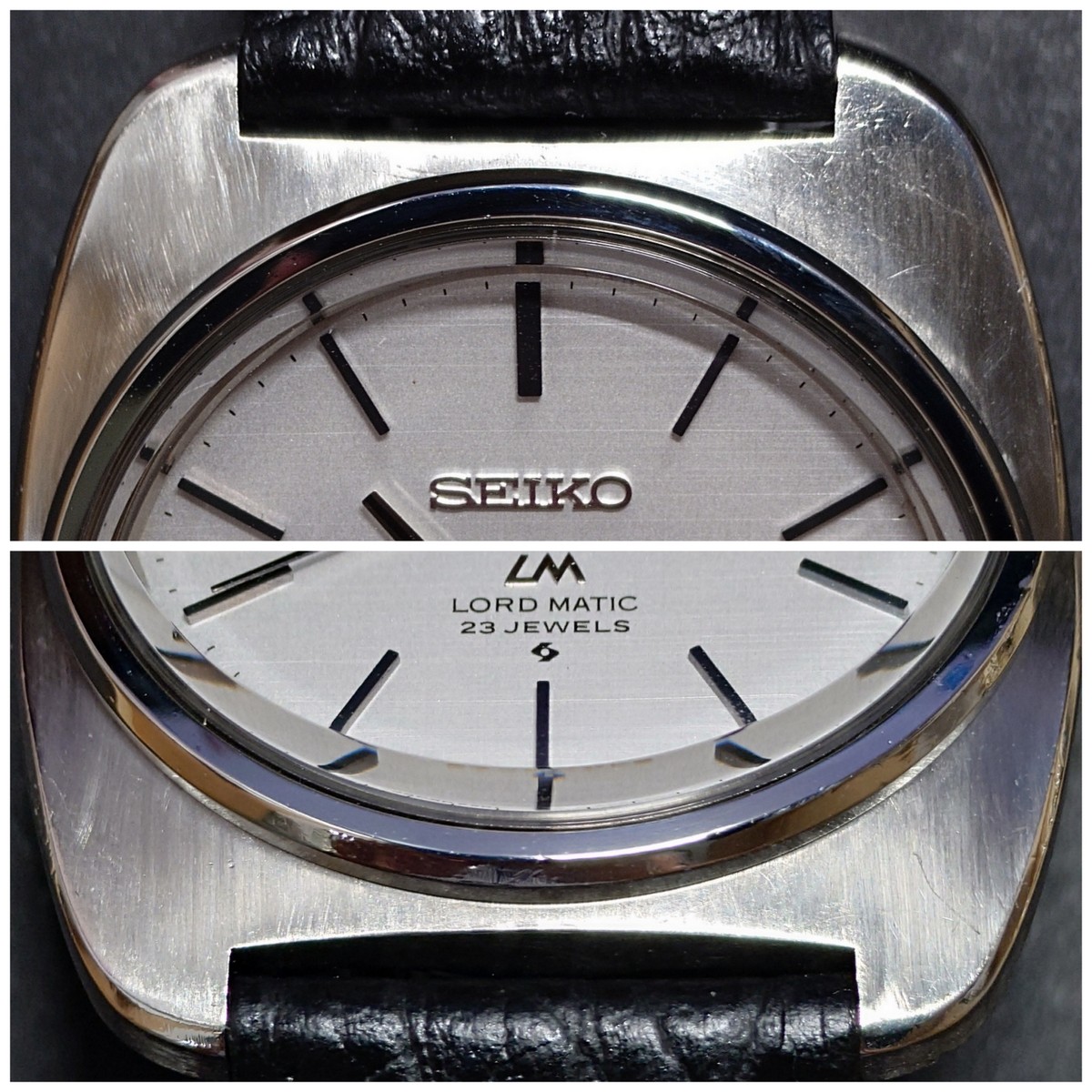 セイコー ロードマチック 5601-7010 クッション型ケース ノンデイト 自動巻 OH済 昭和45年/1970年製