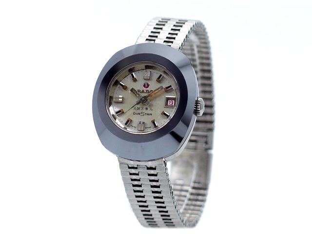 未*来様 ラドーダイヤスター　アンティーク自動巻時計　RADO 動作確認済み　ゴ ラドー ダイヤスター 大阪万博'70 レディース 自動巻 OH済 1970年代 Rado