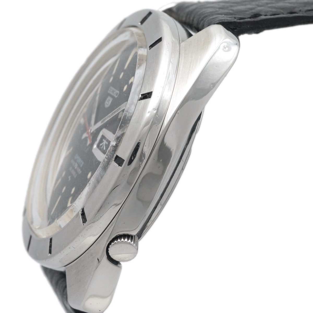 セイコー ファイブ スポーツ 23石 5126-8100 ブラック文字盤 自動巻 OH