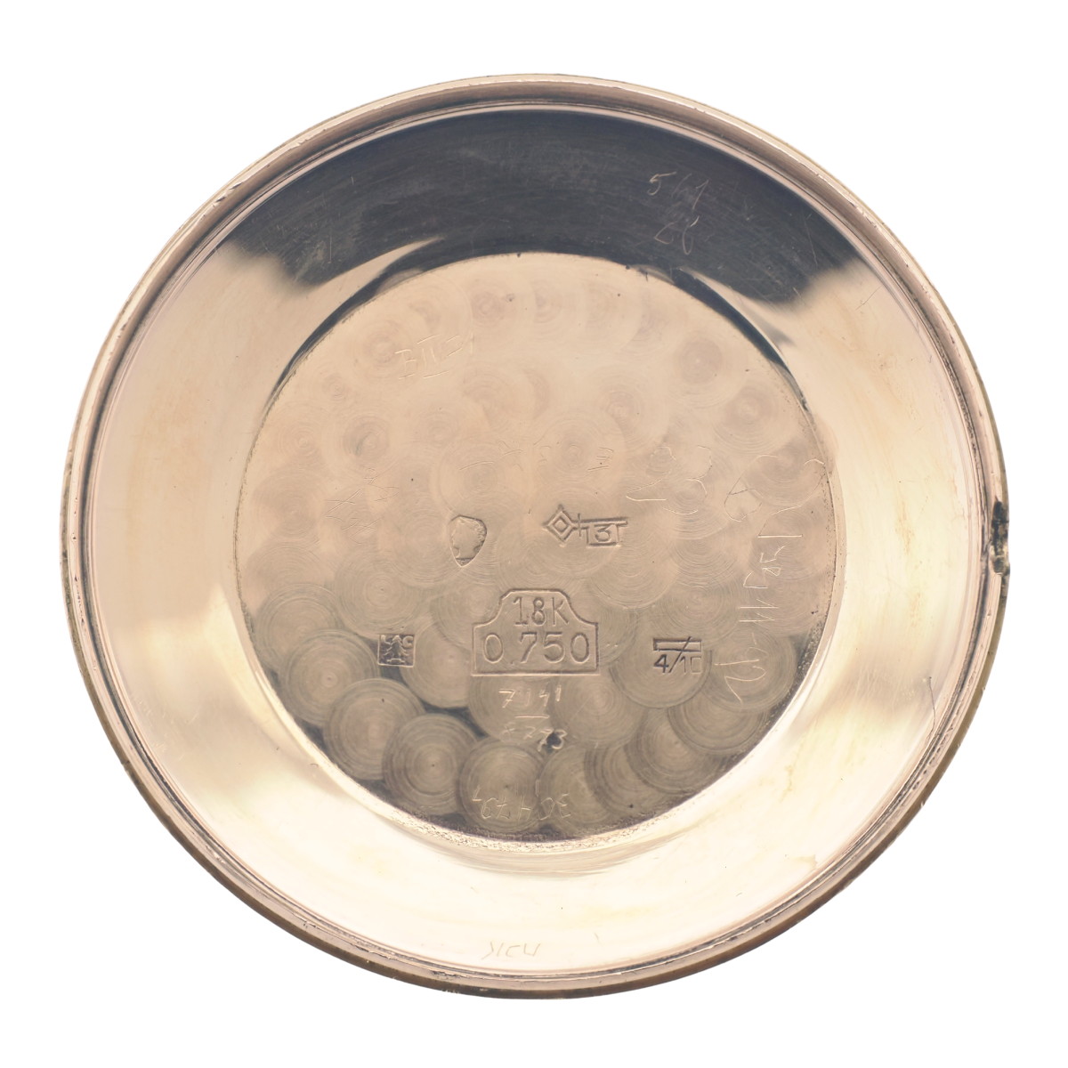 ジャガールクルト 18KPG メーカーアーカイブ付属 Cal.P478/C 手巻 OH済 1950年製