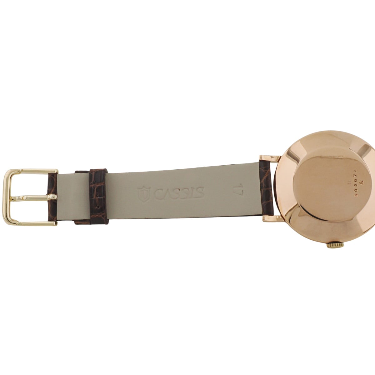 ジャガールクルト 18KPG メーカーアーカイブ付属 Cal.P478/C 手巻 OH済 1950年製