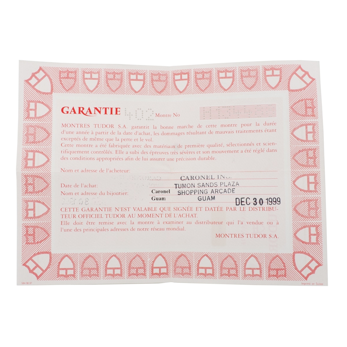 チューダー(チュードル) 79280 クロノタイム シルバーパンダ Non-Tiger 日ロレ公式コンプリート済(2028年2月まで保証) 1999年正規ギャラ・箱付