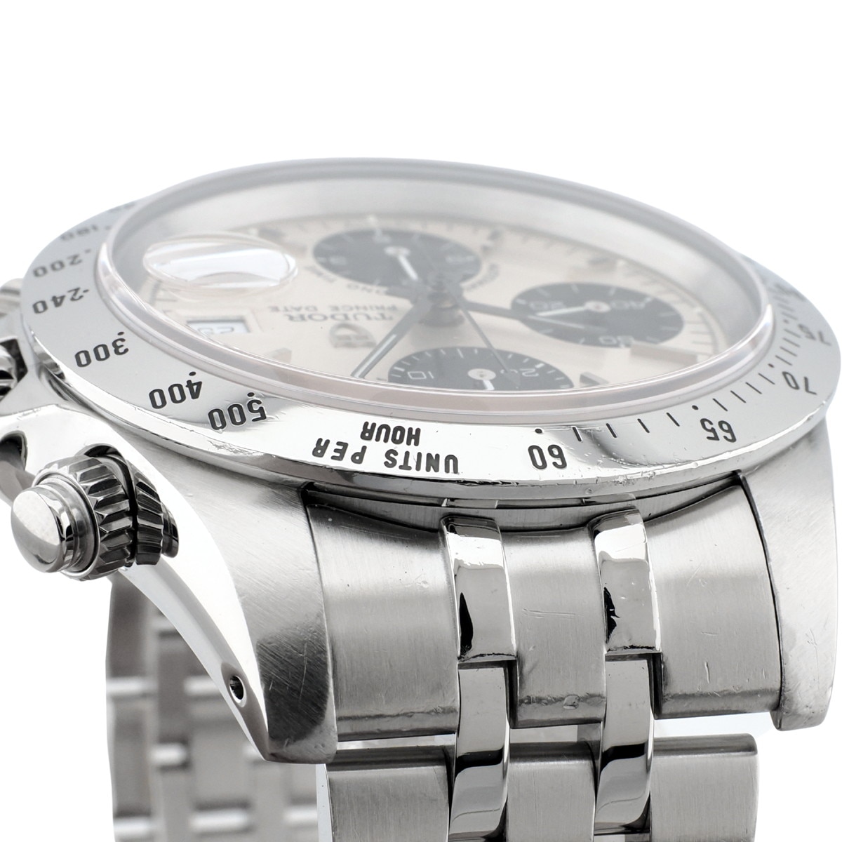 チューダー(チュードル) 79280 クロノタイム シルバーパンダ Non-Tiger 日ロレ公式コンプリート済(2028年2月まで保証) 1999年正規ギャラ・箱付