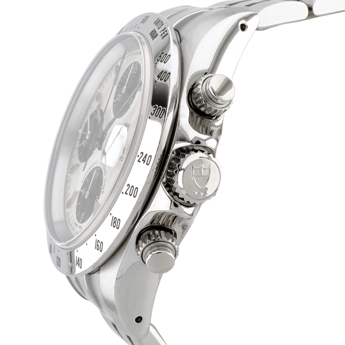 チューダー(チュードル) 79280 クロノタイム シルバーパンダ Non-Tiger 日ロレ公式コンプリート済(2028年2月まで保証) 1999年正規ギャラ・箱付