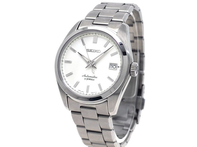 SEIKO SARB035 自動巻き時計 ホワイト文字盤6R15-00C0