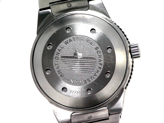 IWC GTS アクアタイマー SS Ref.3536-02 自動巻 USED OH済　