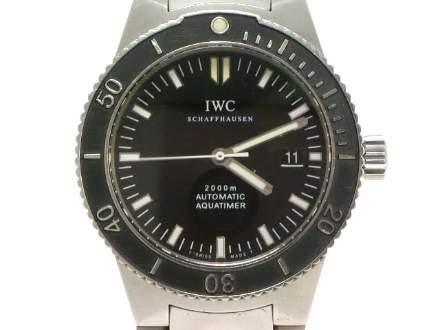 IWC GTS アクアタイマー SS Ref.3536-02 自動巻 USED OH済　