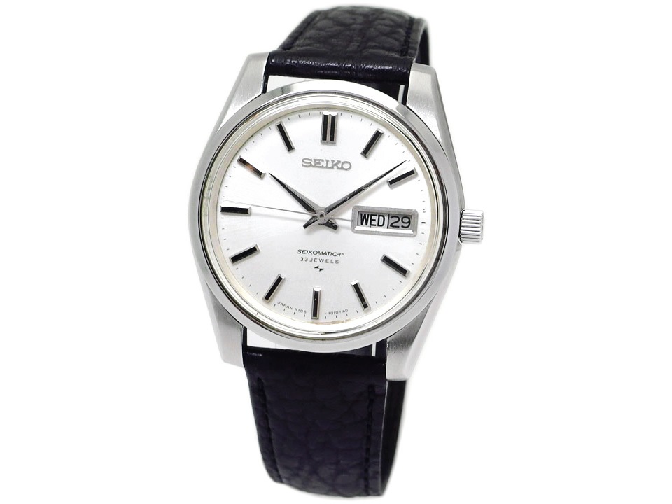 セイコー マチックP 5106-8010 デイデイト プッシュリューズ 33石 自動
