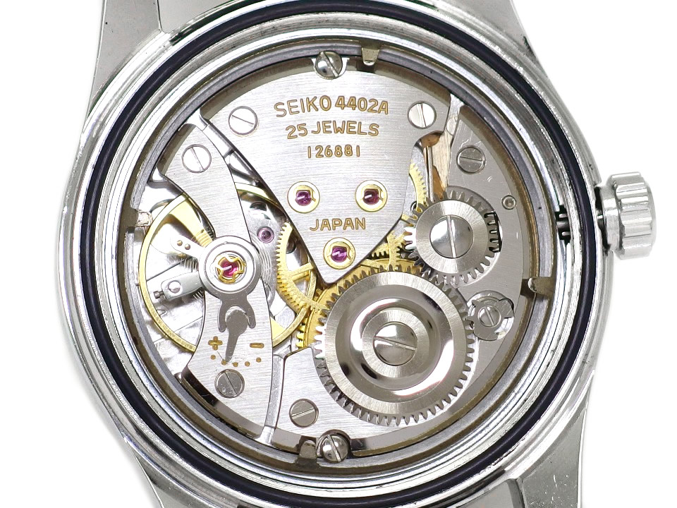 キングセイコー 4402-8000 前期型 盾メダリオン 手巻 OH済 昭和41年/1966年製 Seiko SK-1933A