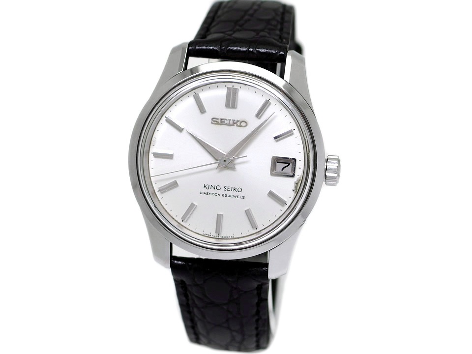 キングセイコー 4402-8000 前期型 盾メダリオン 手巻 OH済 昭和41年/1966年製 Seiko SK-1933A
