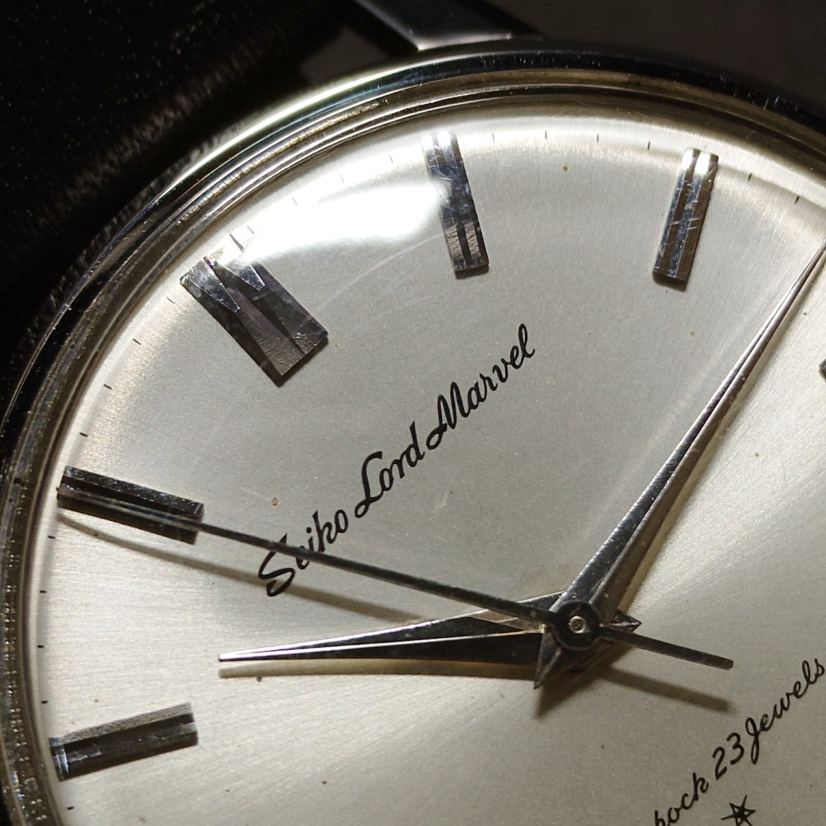 セイコー ロードマーベル 15027E ステンレス製 23石 手巻 OH済 昭和38年/1963年製 Seiko