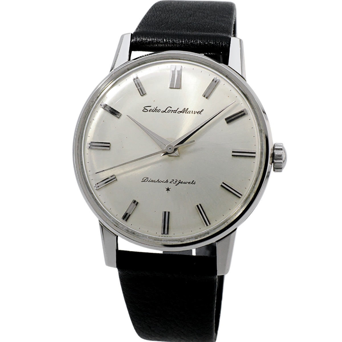 セイコー ロードマーベル 15027E ステンレス製 23石 手巻 OH済 昭和38年/1963年製 Seiko