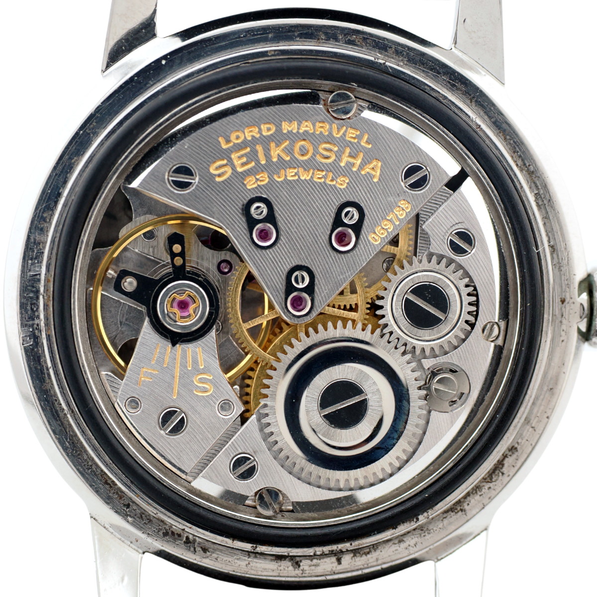セイコー ロードマーベル 15027E ステンレス製 23石 手巻 OH済 昭和38
