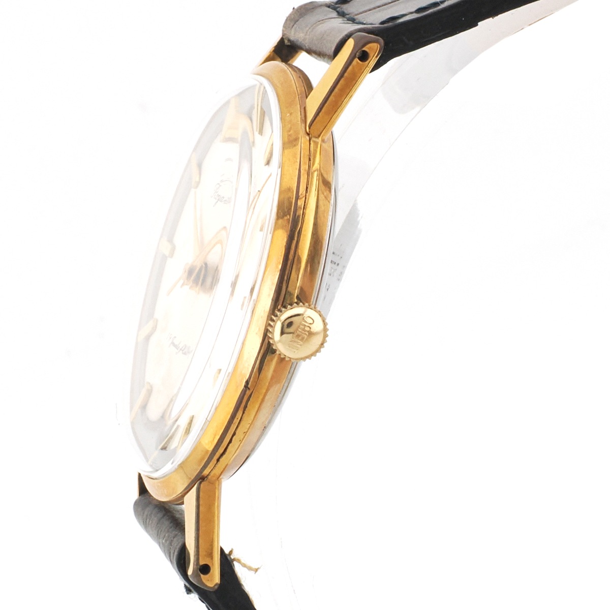 ロイヤルオリエント 金張りケース ステンレス裏蓋 I.114700 手巻 1960年代