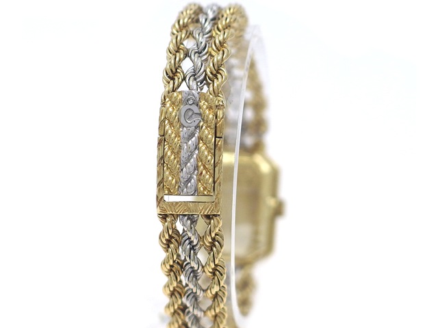 ショパール 18K 30Pダイヤモンド Ref.10/4264Q レディース クォーツ 1980年代