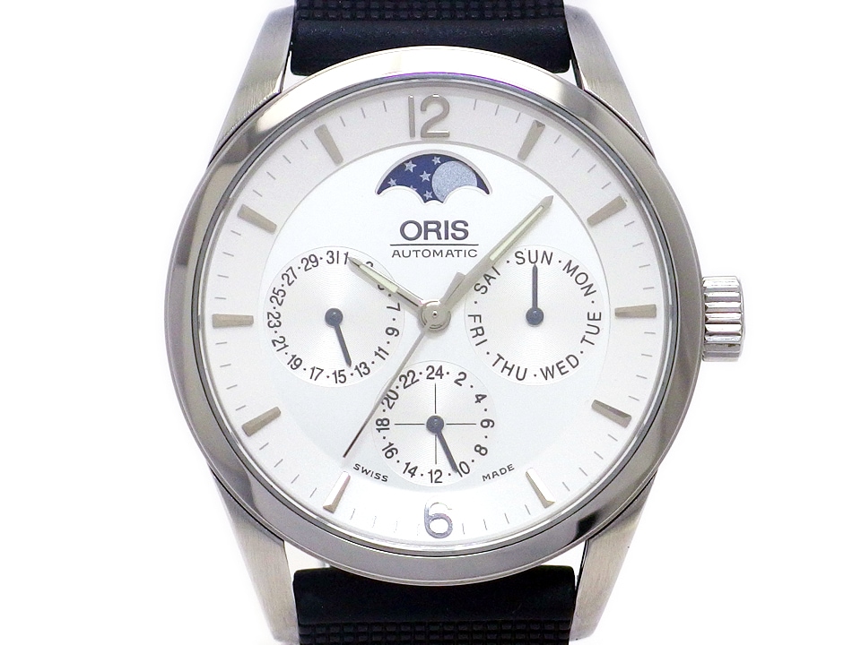 オリス クラッシック XXL コンプリケーション 581 7506 40 61 自動巻
