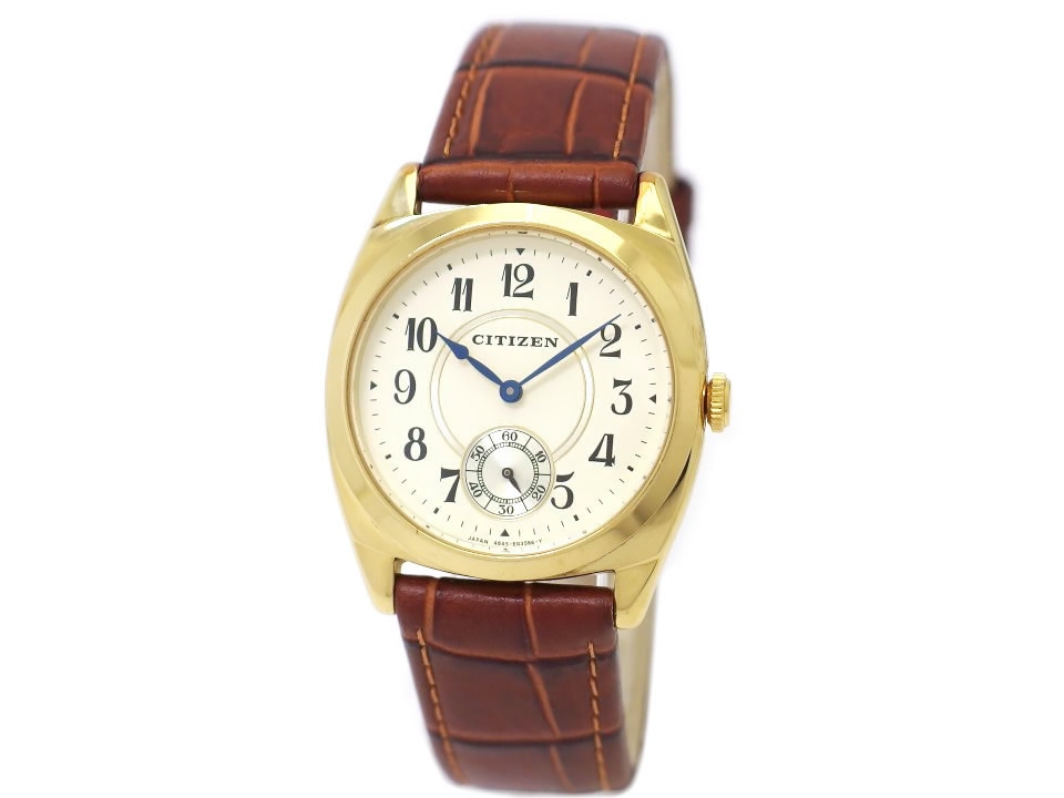 シチズン 1938MODEL 復刻SV925 シチズン1938モデルクラシック925 銀無垢稼動品 スモセコ（稼働