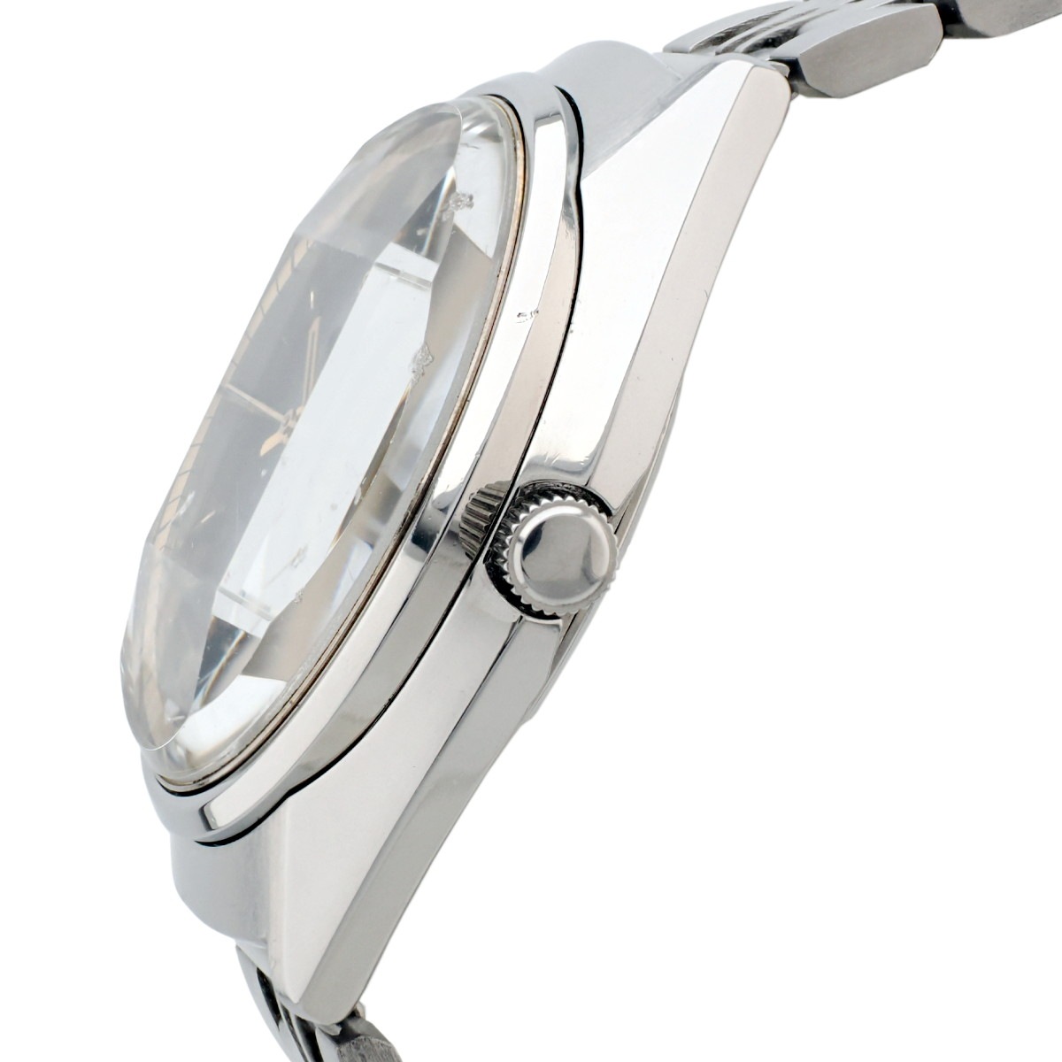 セイコー ロードマチック 5606-7270 青文字盤 カットガラス スクリューバック 自動巻 OH済 昭和48年/1973年製