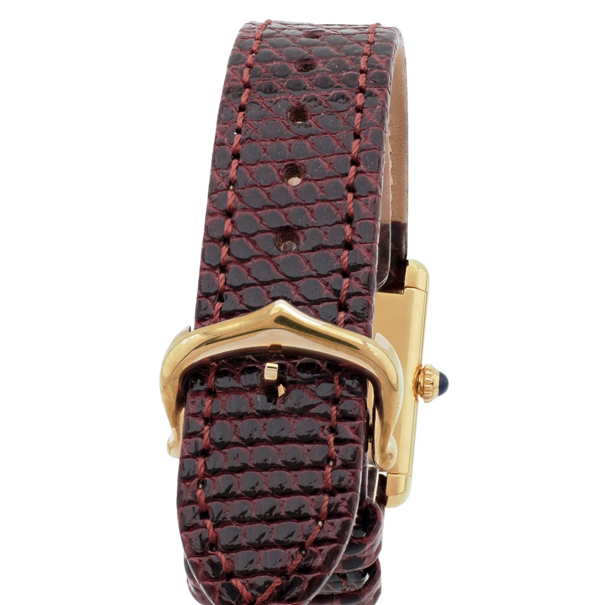 カルティエ マストタンク SM アイボリー文字盤 レディース 手巻き OH済 1980年代