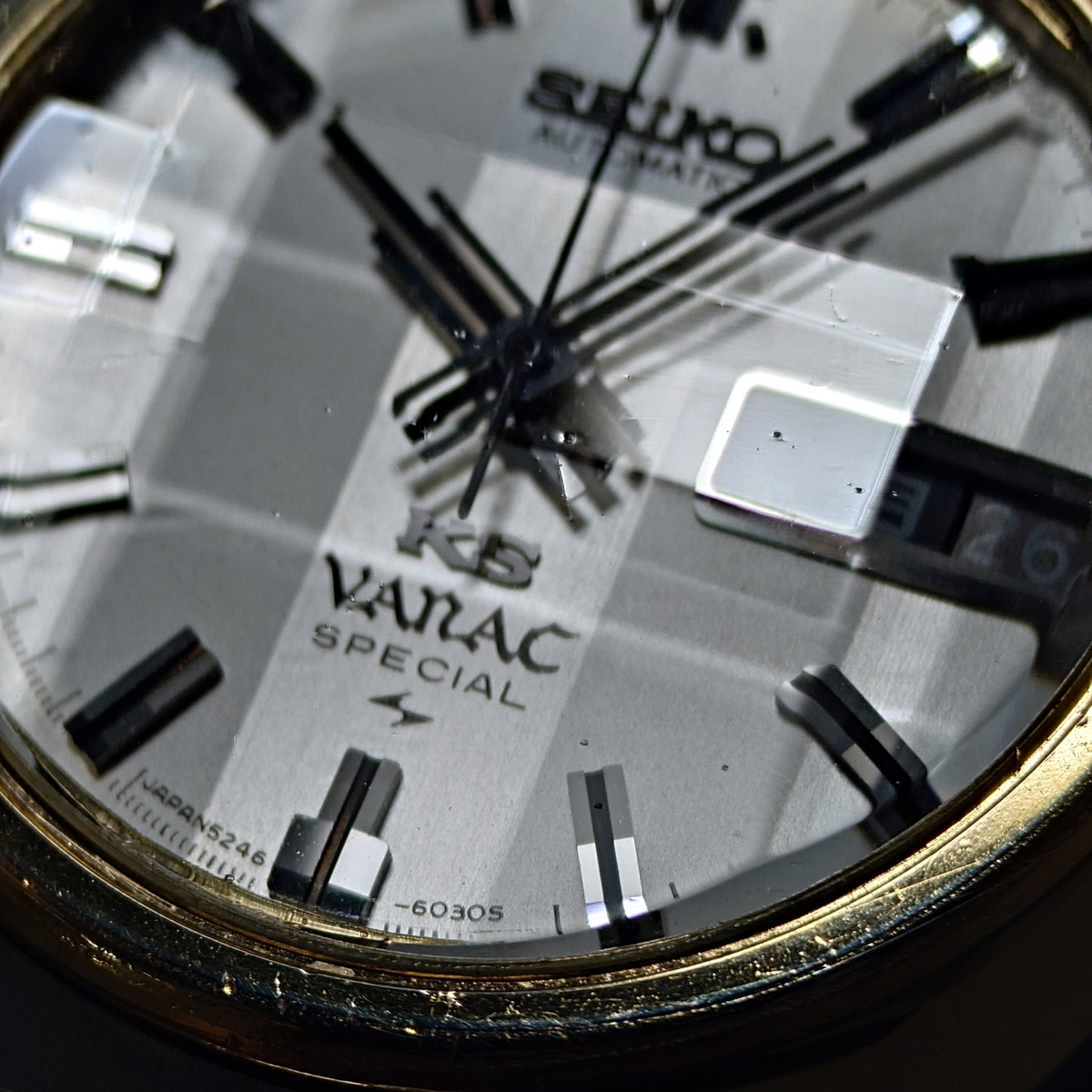 キングセイコー バナック スペシャル 5246-6030 ９面カットガラス 自動巻 OH済 1972年製（昭和47年）