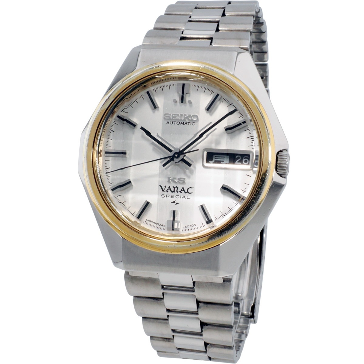 キングセイコー バナック スペシャル 5246-6030 ９面カットガラス 自動巻 OH済 1972年製（昭和47年）