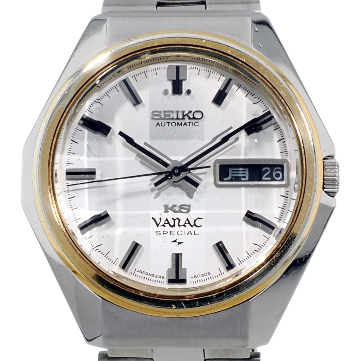 キングセイコー バナック スペシャル 5246-6030 ９面カットガラス 自動巻 OH済 1972年製（昭和47年）