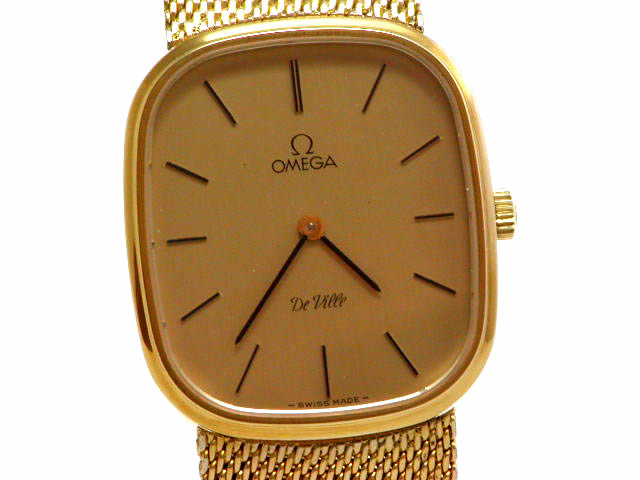 OMEGA DEVILLE 925銀無垢 cal.625 手巻き 稼働品 時計