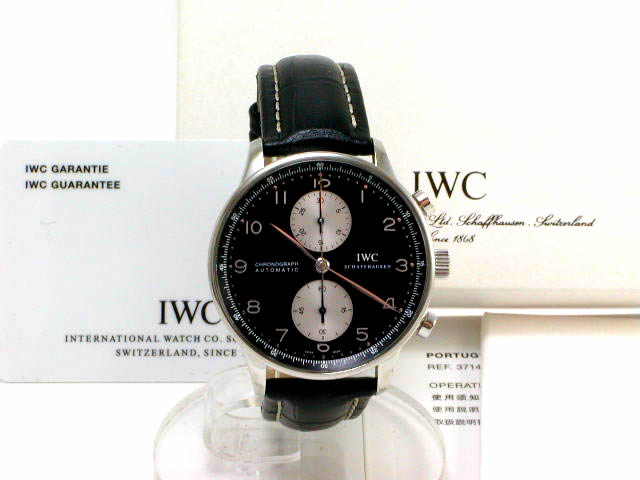 IWC ポルトギーゼ IW371404 クロノグラフ 自動巻 USED　