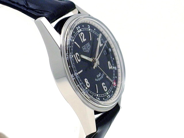 タグホイヤー クラシック・カレラ・GMT WS2113 自動巻 OH済 USED