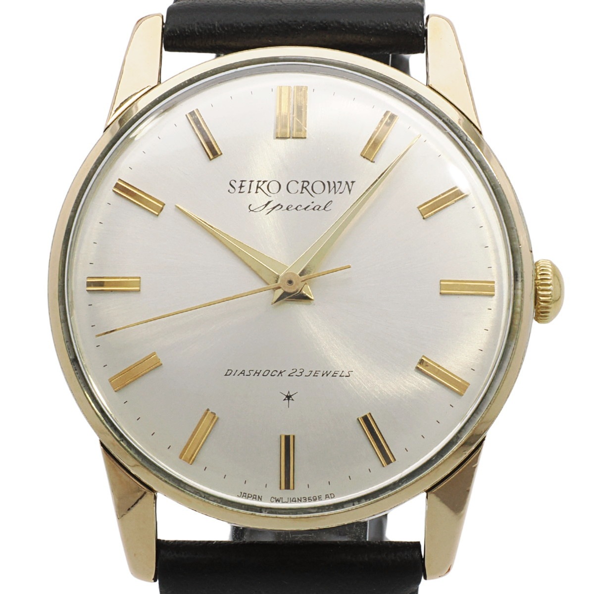 セイコー クラウンスペシャル 金張り J14100 Cal.341 23石 手巻 OH済 昭和38年/1963年製 Seiko