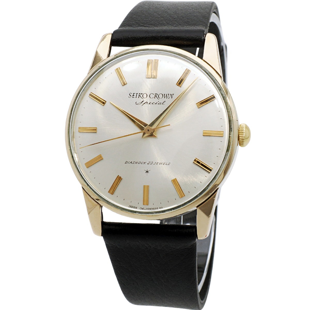 セイコー クラウンスペシャル 金張り J14100 Cal.341 23石 手巻 OH済 昭和38年/1963年製 Seiko