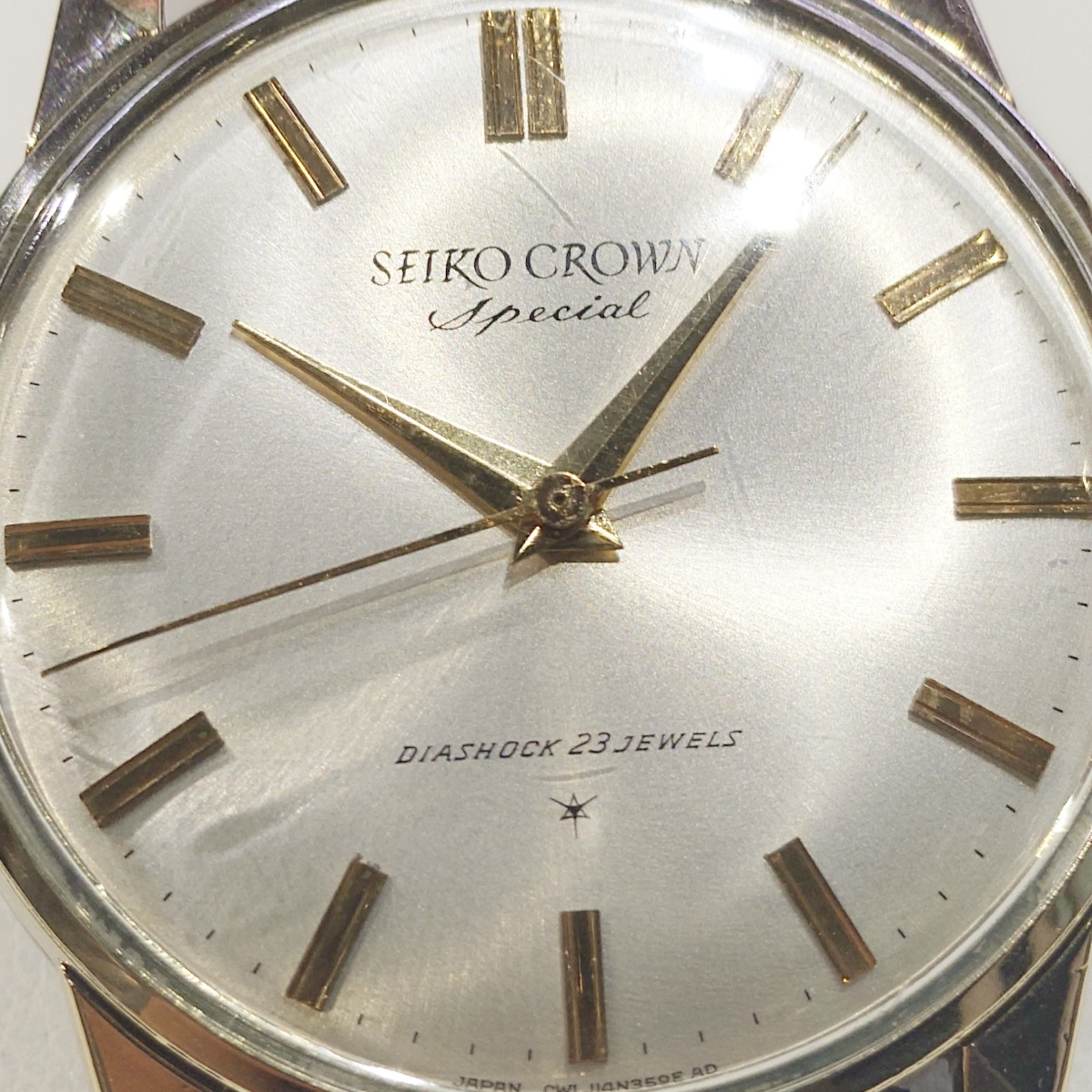 セイコー クラウンスペシャル 金張り J14100 Cal.341 23石 手巻 OH済 昭和38年/1963年製 Seiko