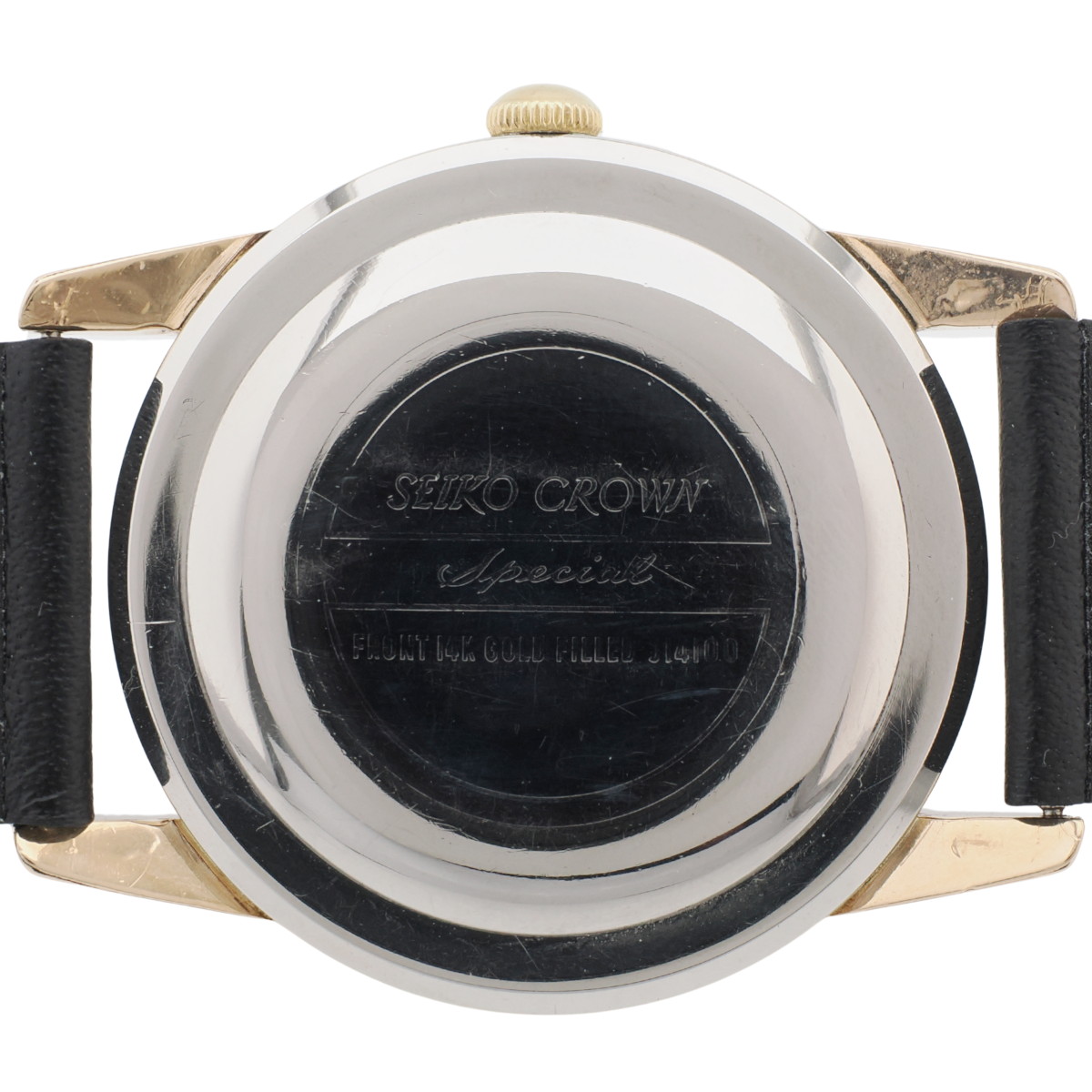 セイコー クラウンスペシャル 金張り J14100 Cal.341 23石 手巻 OH済 昭和38年/1963年製 Seiko