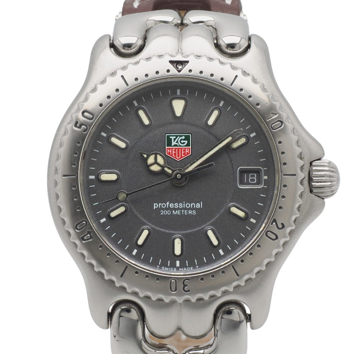 タグホイヤー プロフェッショナル 200M ボーイズ S/elシリーズ WG1213-K0 クオーツ 1990年代 USED