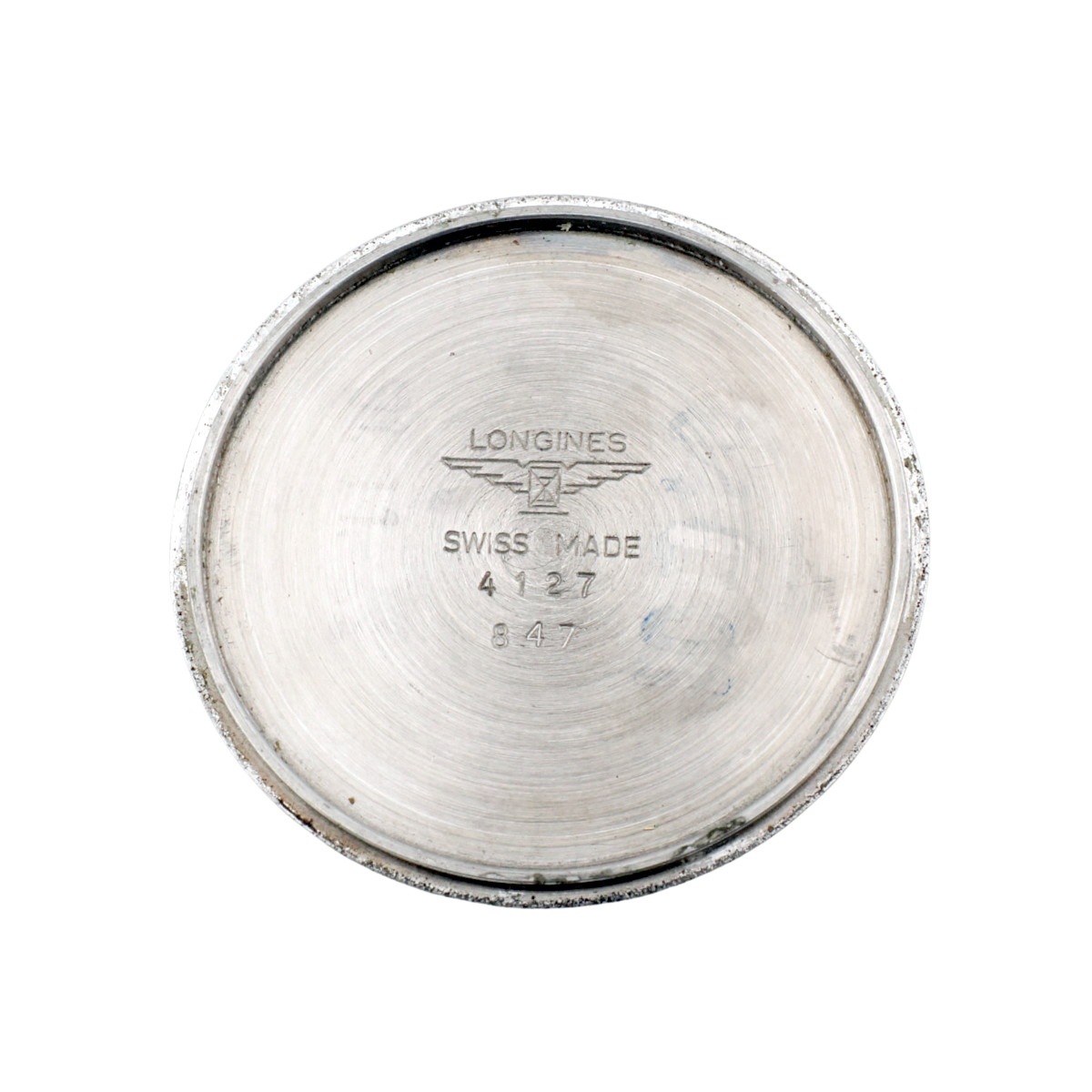 ロンジン Ref.4127 保証書付き 薄型 金メッキケース 純正尾錠 Cal.L847.4 手巻 OH済 1978年製