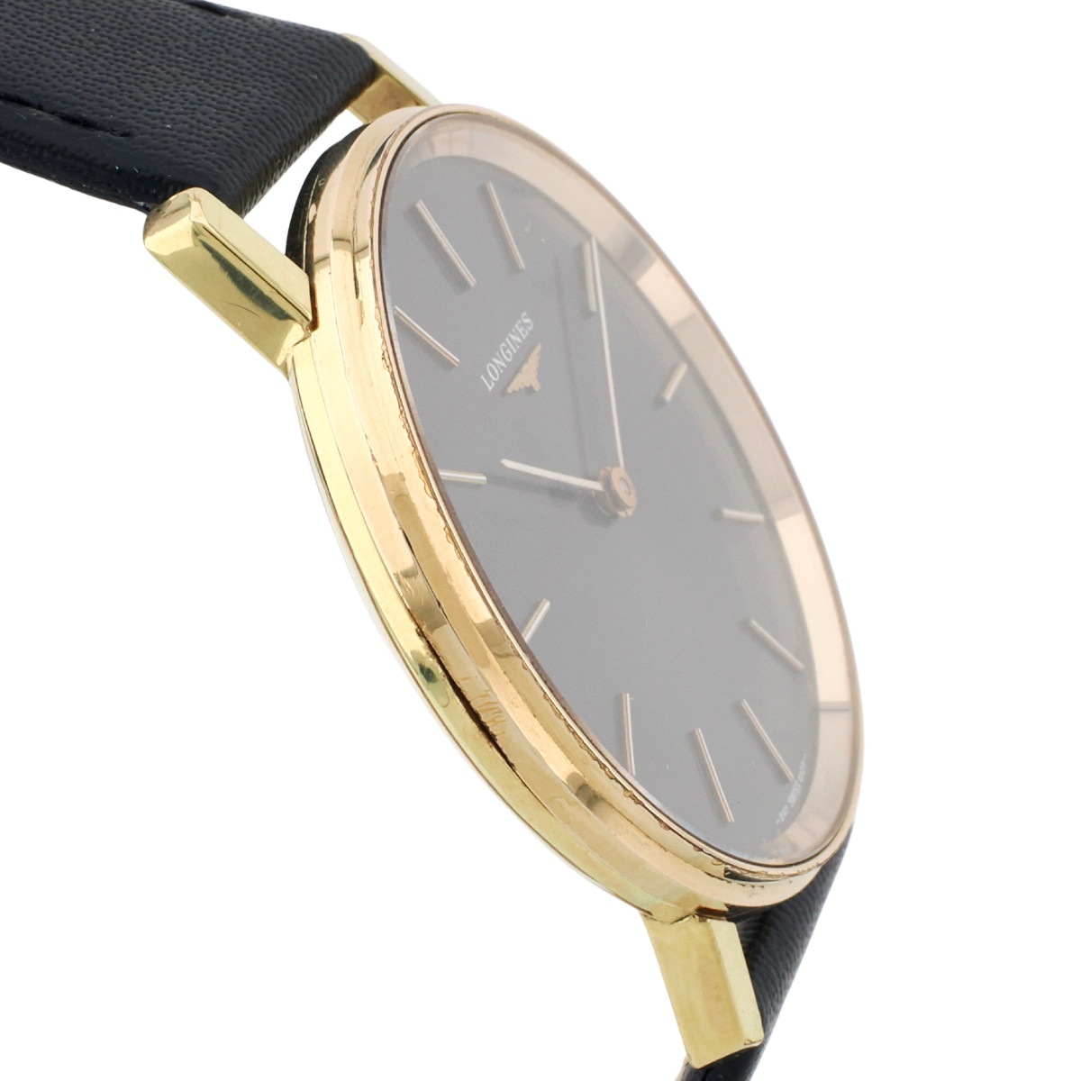 ロンジン Ref.4127 保証書付き 薄型 金メッキケース 純正尾錠 Cal.L847.4 手巻 OH済 1978年製