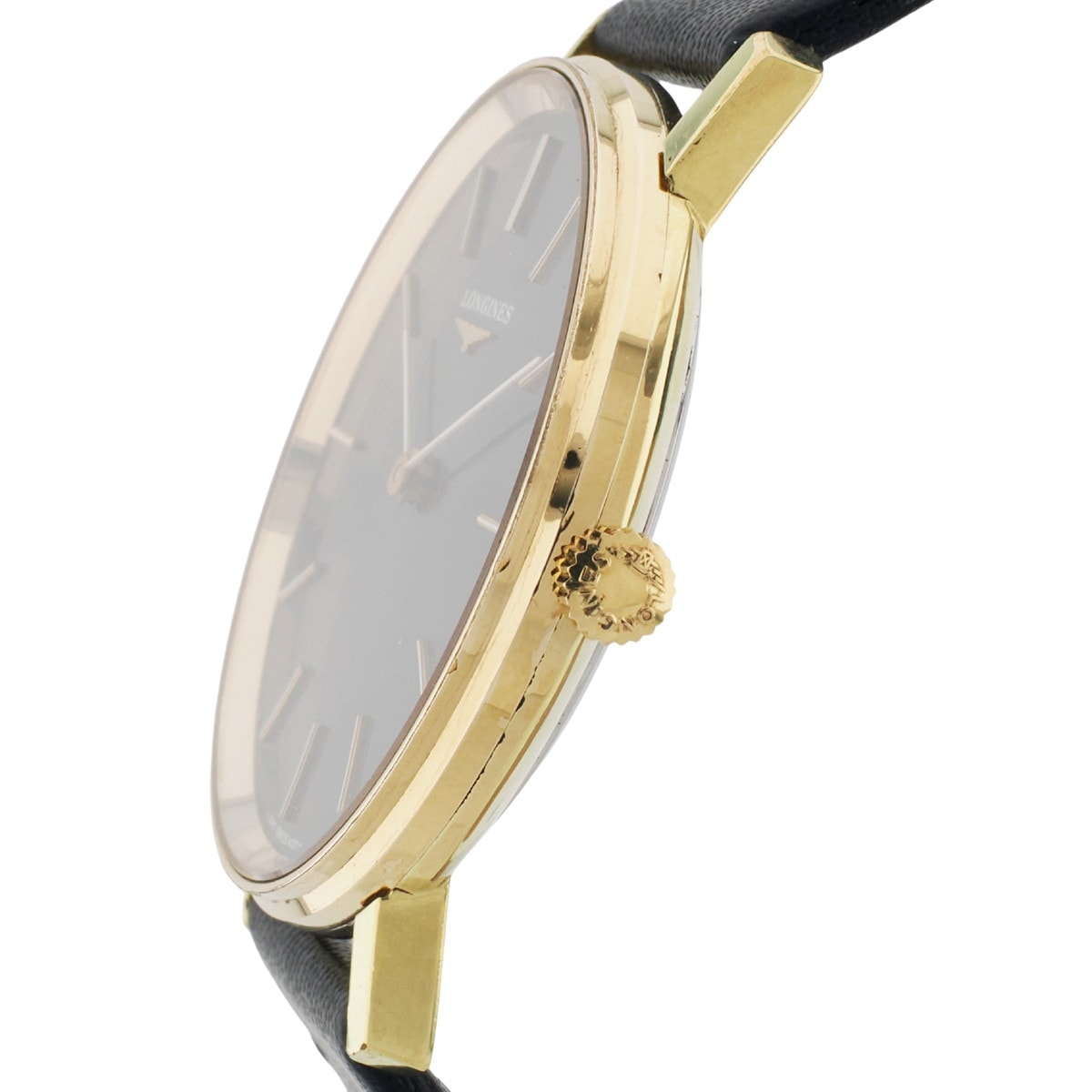 ロンジン Ref.4127 保証書付き 薄型 金メッキケース 純正尾錠 Cal.L847.4 手巻 OH済 1978年製