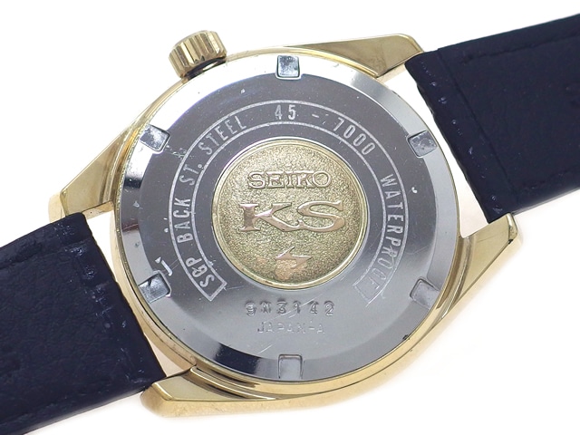 キングセイコー 45-7000 SGP 金張り 手巻 OH済 昭和44年製
