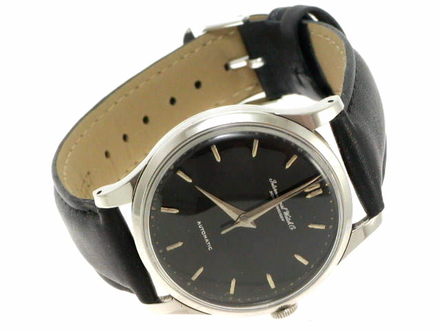 IWC キャリバー853 自動巻 黒リダンダイヤル 1960年頃　