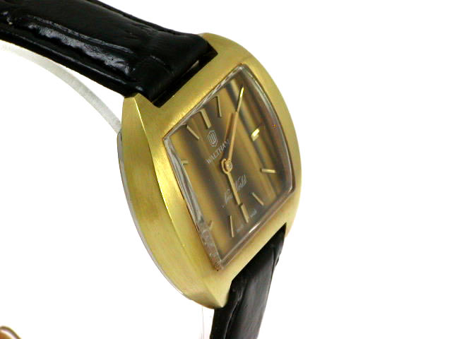 ウォルサム ニューワールド 虎目石 手巻 OH済 1970年代