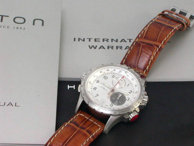 ハミルトン カーキ ETO H77622553 クオーツ クロノグラフ USED Hamilton
